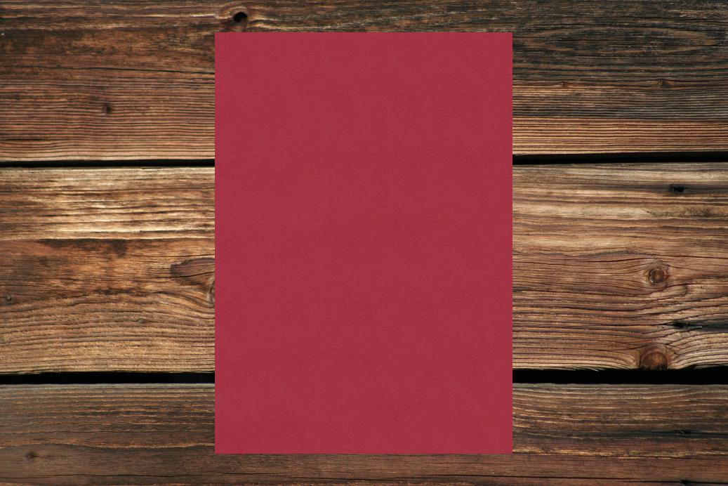 Papier A4 210x297 mm Metallic Rosso 120 g/qm